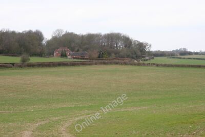 Photo 12x8 Odiham, Hampshire Hillside/SU7550 Looking northwest from the t c2011