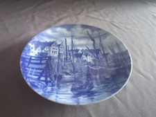 Wandteller Berlin design, Alt-Bremen 1845,  an der Schlachte, limitiert