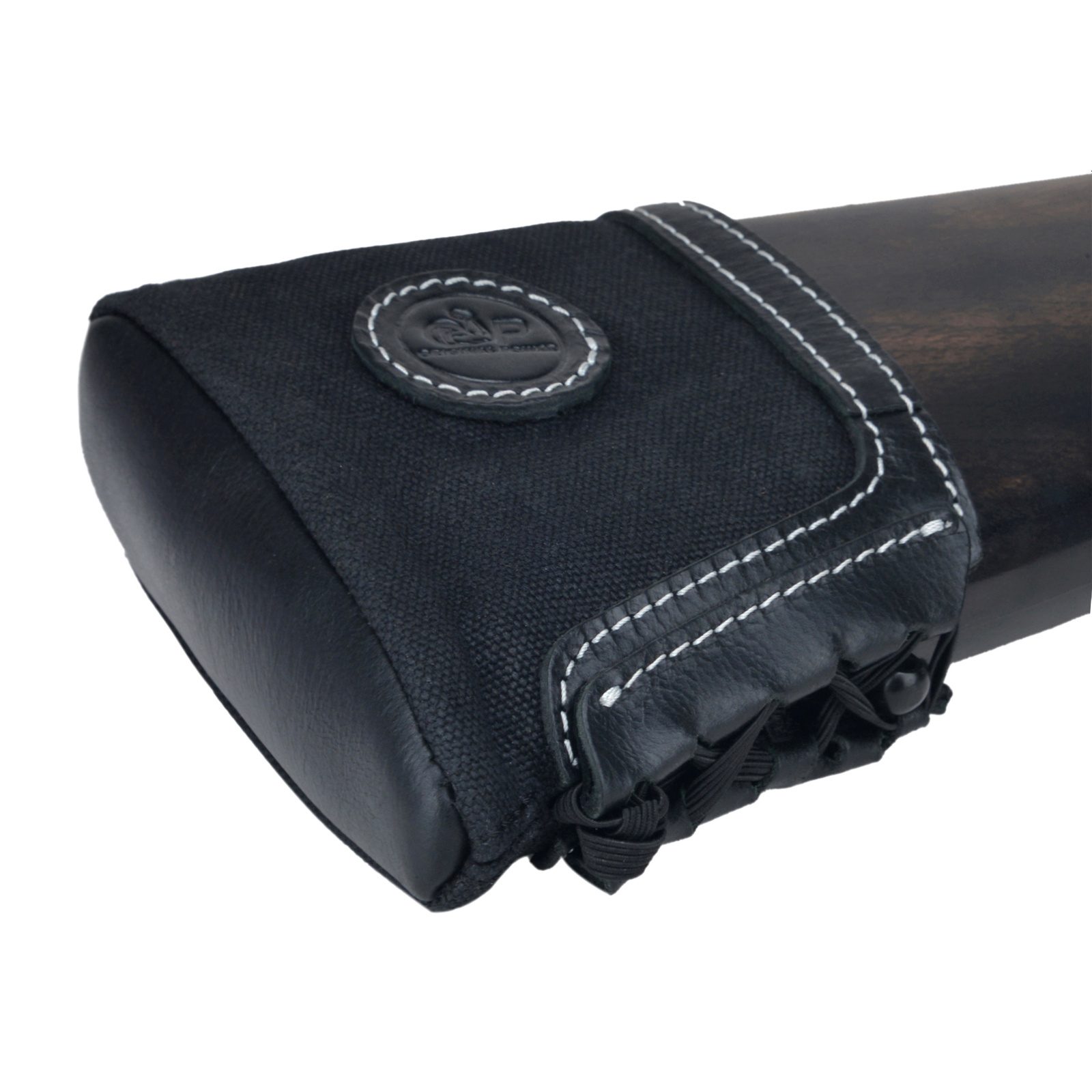 Rifle Recoil Pad Leather Rifle Shotgun Holder Canvas Slip On Buttstock