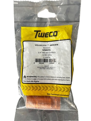 Victor 0324-0074 4-W-1 Professional Welding Nozzle - For 100 Series Torch, 65 Degree Angle, Acetylene/Hydrogen