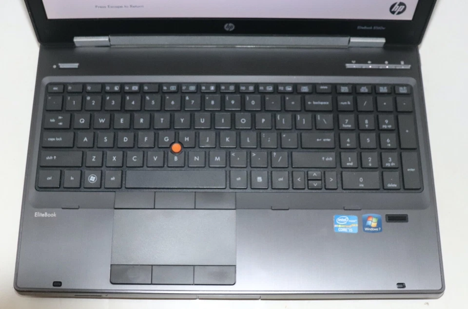 HP EliteBook 8560w |Intel Core i5@2.60 GHz|8GB RAM |256GB SSD|WIND 10 Pro|Webcam - Image 3 of 4