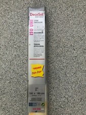 Decosol XXL Rollo aus Textil 180x180 cm Fenster Verdunkelung Blickdicht NEU-OVP