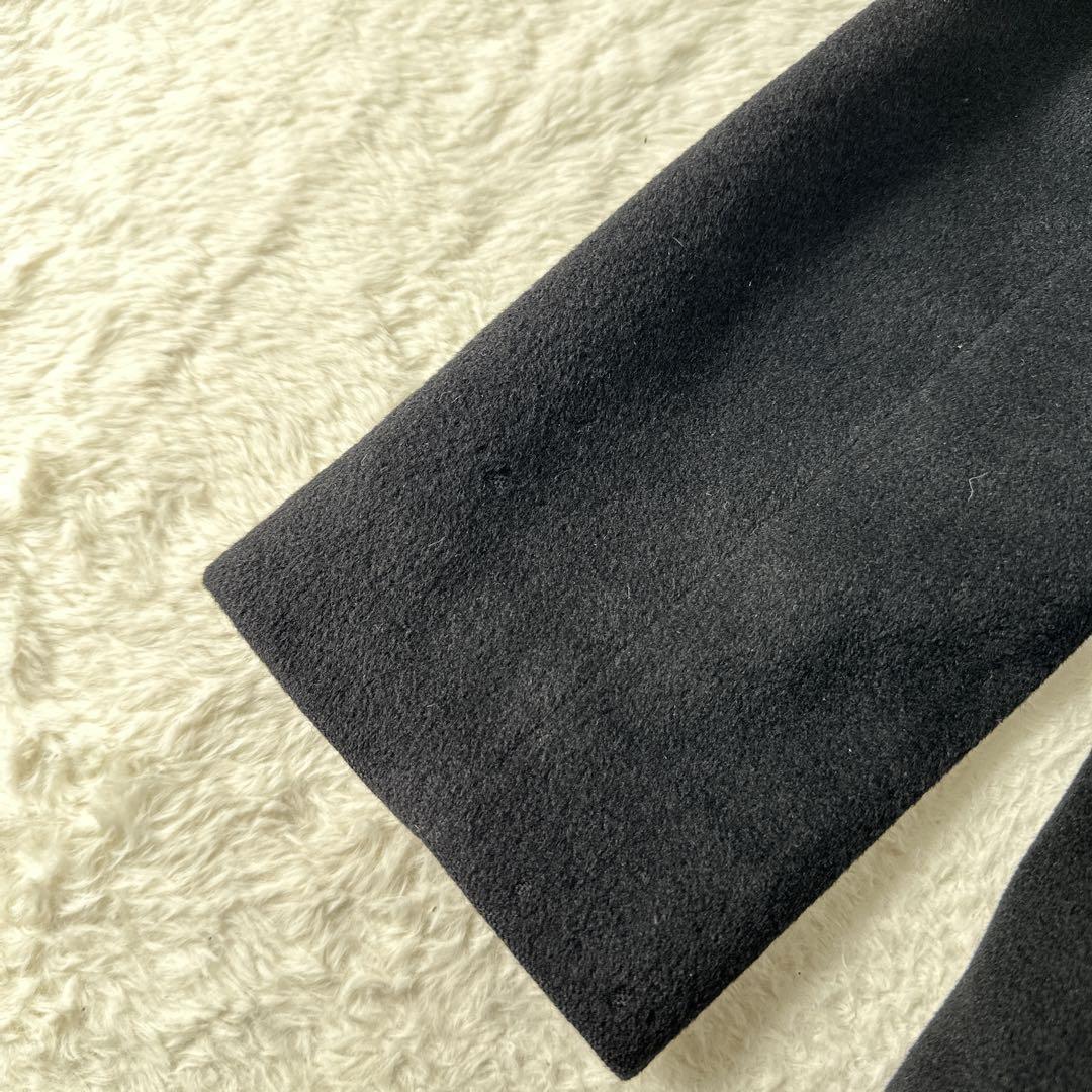 Burberry London Short Coat Black With Nova Check Pattern Size 38 For Women thumbnail 24