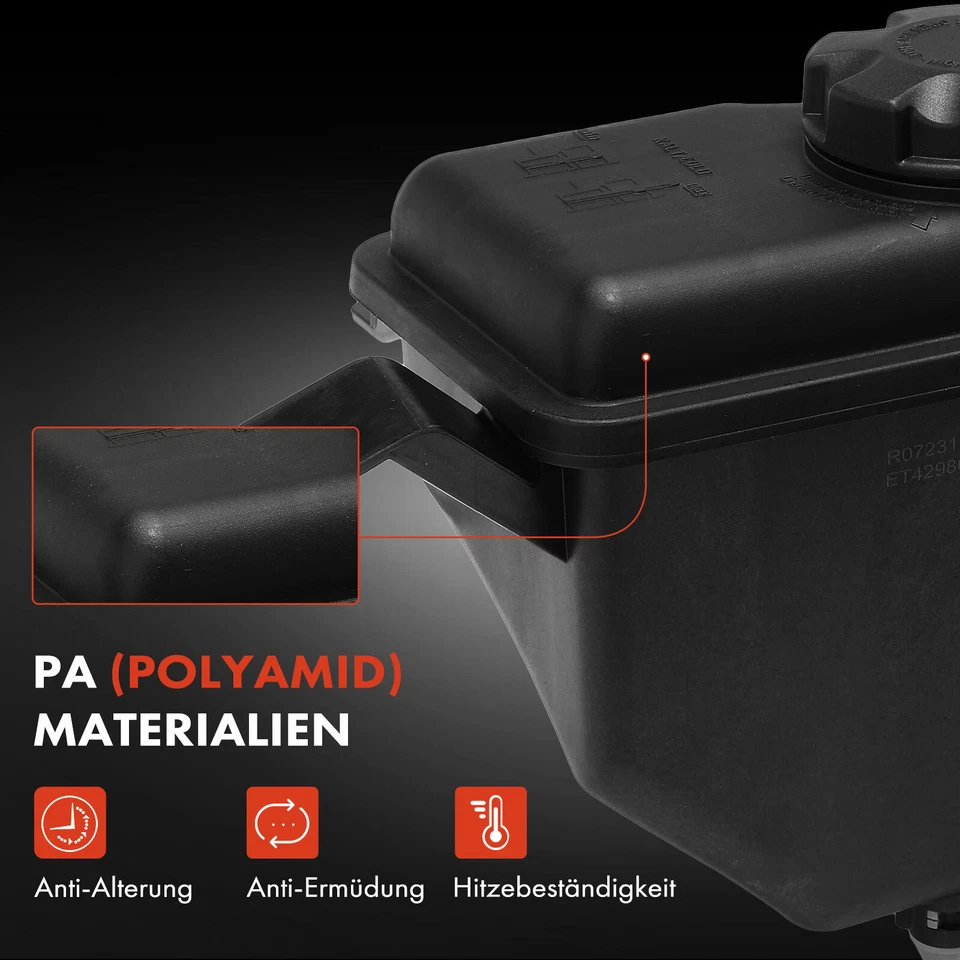 Expansion Tank For BMW 5 Series E60 E61 6 Series E63 E64 With Lid And Sensor - Image 4 of 4