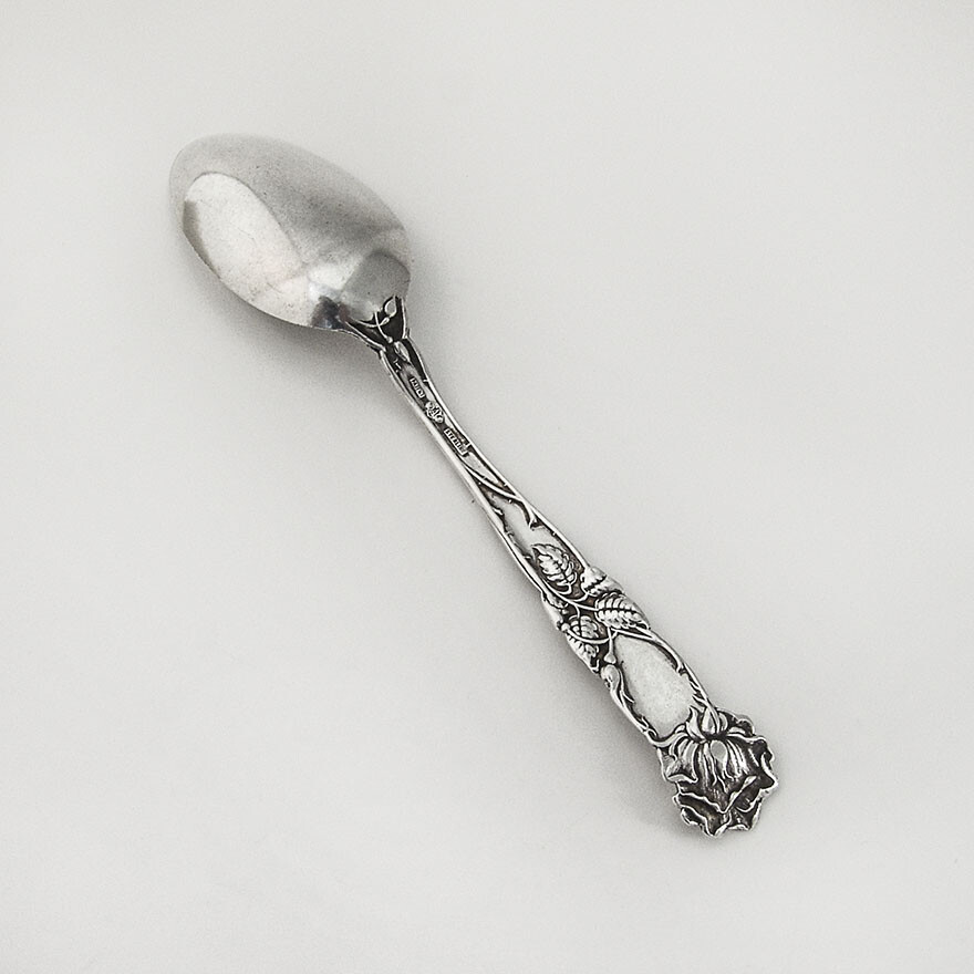Bridal Rose Teaspoon Alvin Sterling Silver 1903 Mono Ethel eBay