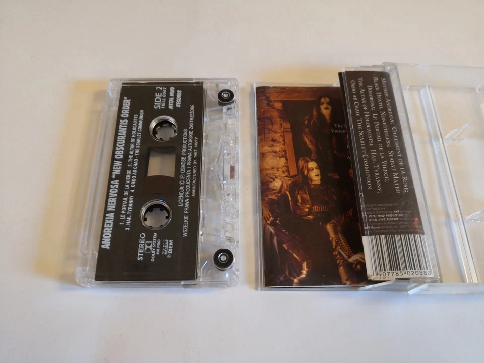 Anorexia Nervosa New Obscurantis Order cassette MC Dimmu Borgir Cradle of Filth - Image 2 of 4