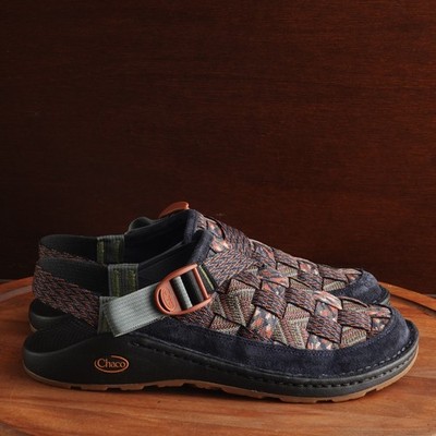 Chaco Shoes Men SZ 12 Blue Canyon Woven Clog Outdoor Hiking Casual Gorpcore NWOT
