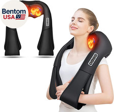 Shiatsu Back and Neck Massager, Back Massager Deep Tissue Kneading Neck and Shou