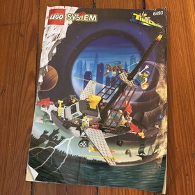 Lego 6493 Flying Time Vessel 99% Complete With Box & Instructions