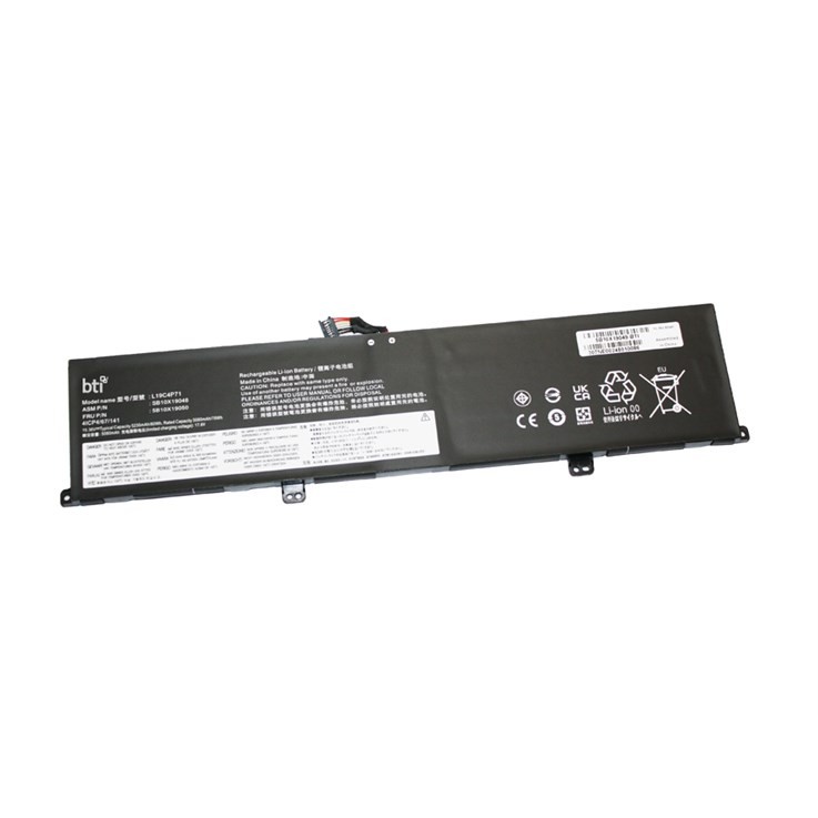 BTI L23M4P72 compatible 52.2Wh 4-cell battery for Lenovo Thinkpad P14S G5