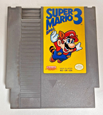 Official Nintendo NES Game Super Mario Bros. 3 Video Game NES-UM-USA