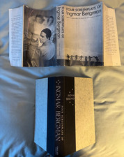 Four Screenplays of Ingmar Bergman movie tie-in DJ & stills VG+ 1960