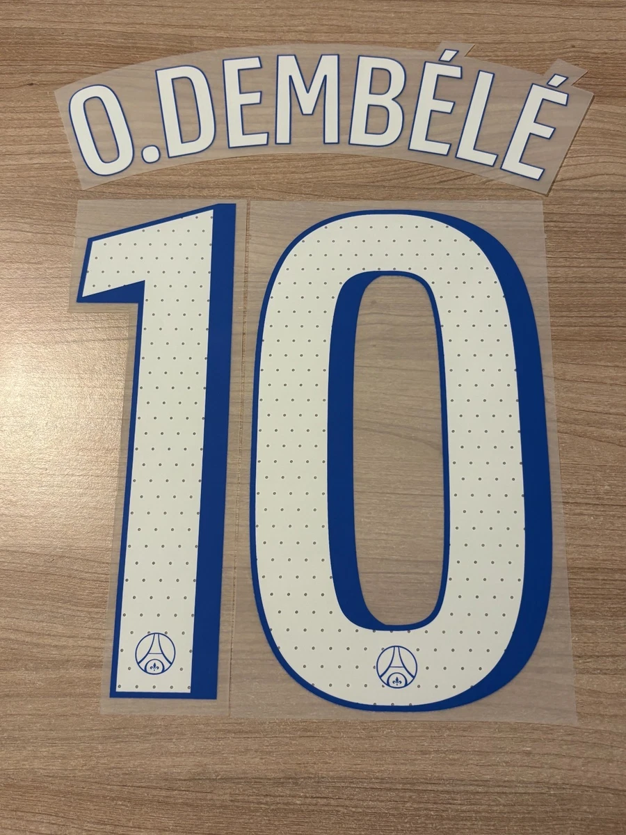Patch Flocage PSG Officiel 2025/2026 – Dembélé, Doué, Monblason, Ligue 1, Mbappé
