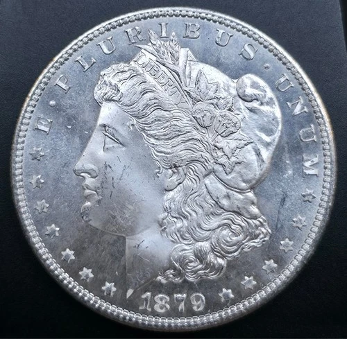 1879-S Morgan Silver Dollar **Prooflike Obverse - Superb GEM**