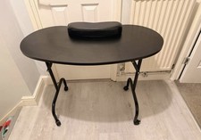 Portable Foldable Manicure Nail Table Beauty Salon Mobile Technician Work Desk