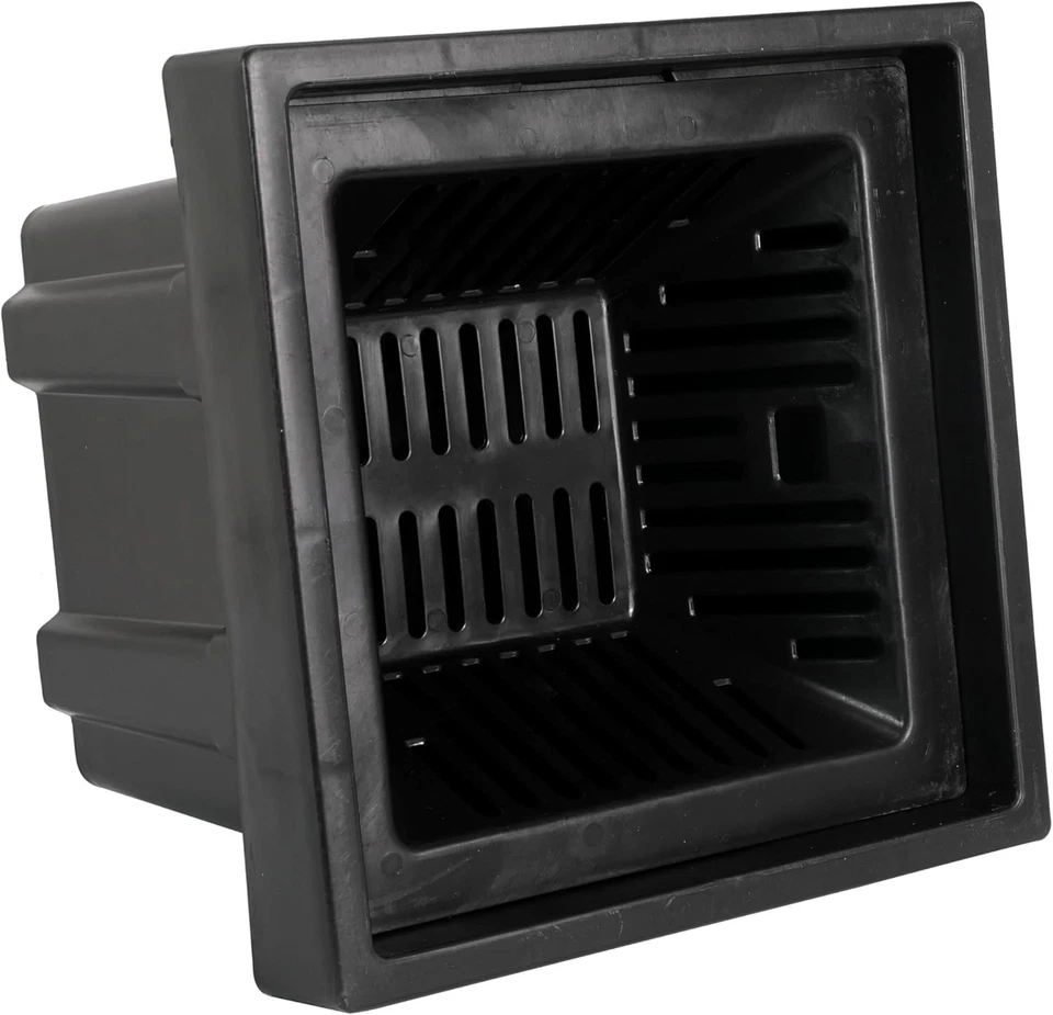 Cesta de escombros de lavabo de captura de drenaje de 18x18x15 pulgadas para patios, bajantes, césped Foto 4 de 4