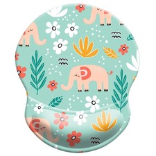 Ergonomic Design Mouse Pad with Wrist Rest Support, Cute Wrist Mouse Pad, Non...