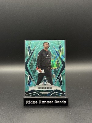 2025 Phoenix NICK SIRIANNI Teal Lava #/175 EAGLES