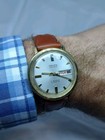 Vintage Gruen Precision 17j Automatic Mens Wristwatch Day/Date — photo 2