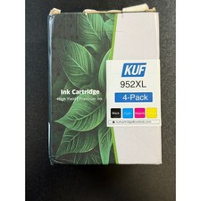 KUF 952XL Ink Cartridge 4-Pack High Yield Black Cyan Magenta Yellow JB6
