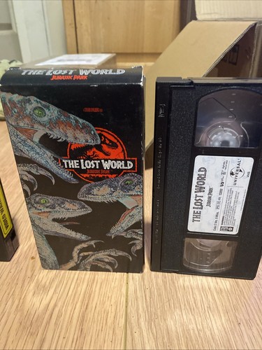 LOT Jurassic Park Trilogy VHS # 1,2,3 Jurassic Park, The Lost World , Jurassic 3 - Picture 3 of 7