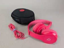 Beats by Dr. Dre Solo HD Pink Wired Foldable On-Ear Headphones with Case