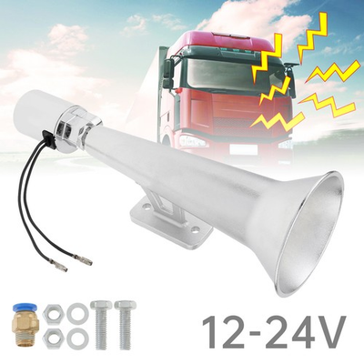 #ad #ad Air Pressure Whistle Horn 180dB Fit for Truck Bus Boat Train SUV 12 24v Air Horn $20.60