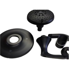 Pfister LG89-7WRB Weller Shower Trim Kit, NO Valve, Single Handle - Matte Black