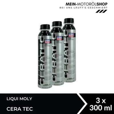Original Liqui Moly Cera Tec 3721 3x300 ml Aditivo Cerámico para Motor y Transmisión