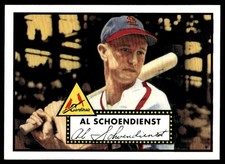Red Schoendienst 2019 Topps Update #ICR-41 Iconic Card Reprints Cardinals