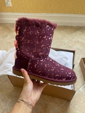 Brand New UGG  s Youth Purple Boots Size 4