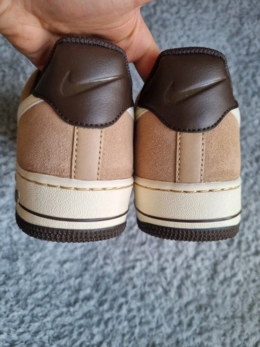 Nike Air Force 1 Low LV8 EMB Hemp Coconut Milk Trainers (FB8878 200 ) UK 7 New - Picture 8 of 12