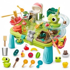 2026 Upgraded Water Table For Toddlers 1-3, Outdoor Water Table for Kids Ages...