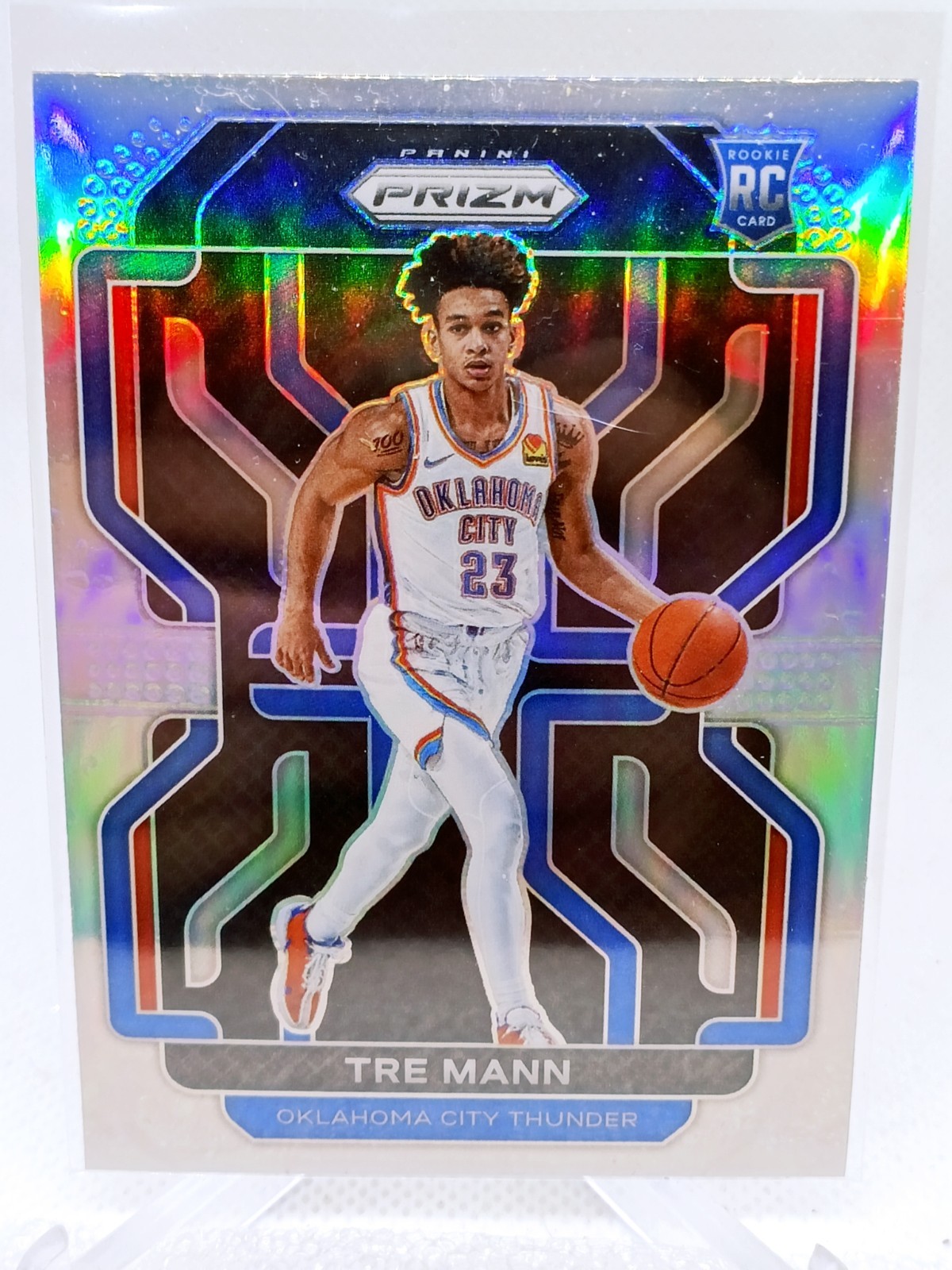 2021-22 Panini Prizm - Tre Mann #274 Silver Prizm (RC)