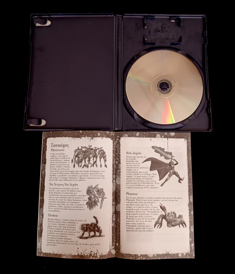 DEVIL MAY CRY Sony PS2 PLAYSTATION 2 Play2 PAL-España Español Capcom Complete - Imagen 2 de 3