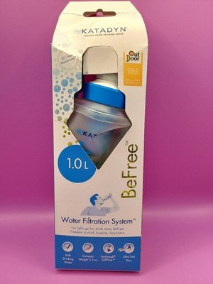 Katadyn BeFree Water Purification Unit 0.6L Filter for Camping Hiking Travel