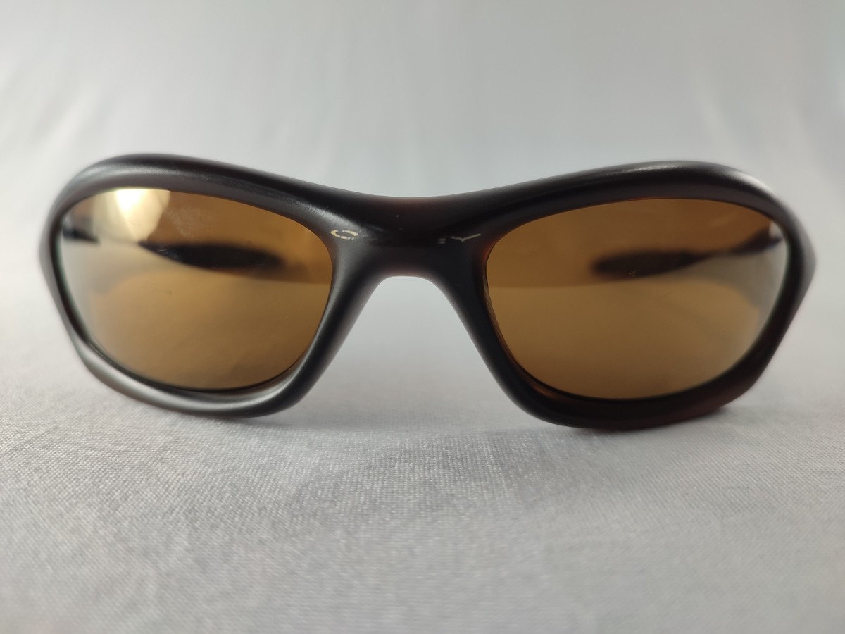 RARE Oakley UNKNOWN Sunglasses Matte Rootbeer Bronze GOLD ICON USA