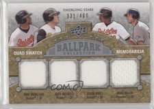 2009 Ballpark Collection Nick Markakis Nate McLouth Adam Jones Ryan Braun u0h