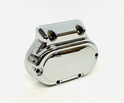 ROADMAX CHROME 5-SPEED TRANSMISSION SIDE COVER 87-06 HARLEY BIG-TWIN