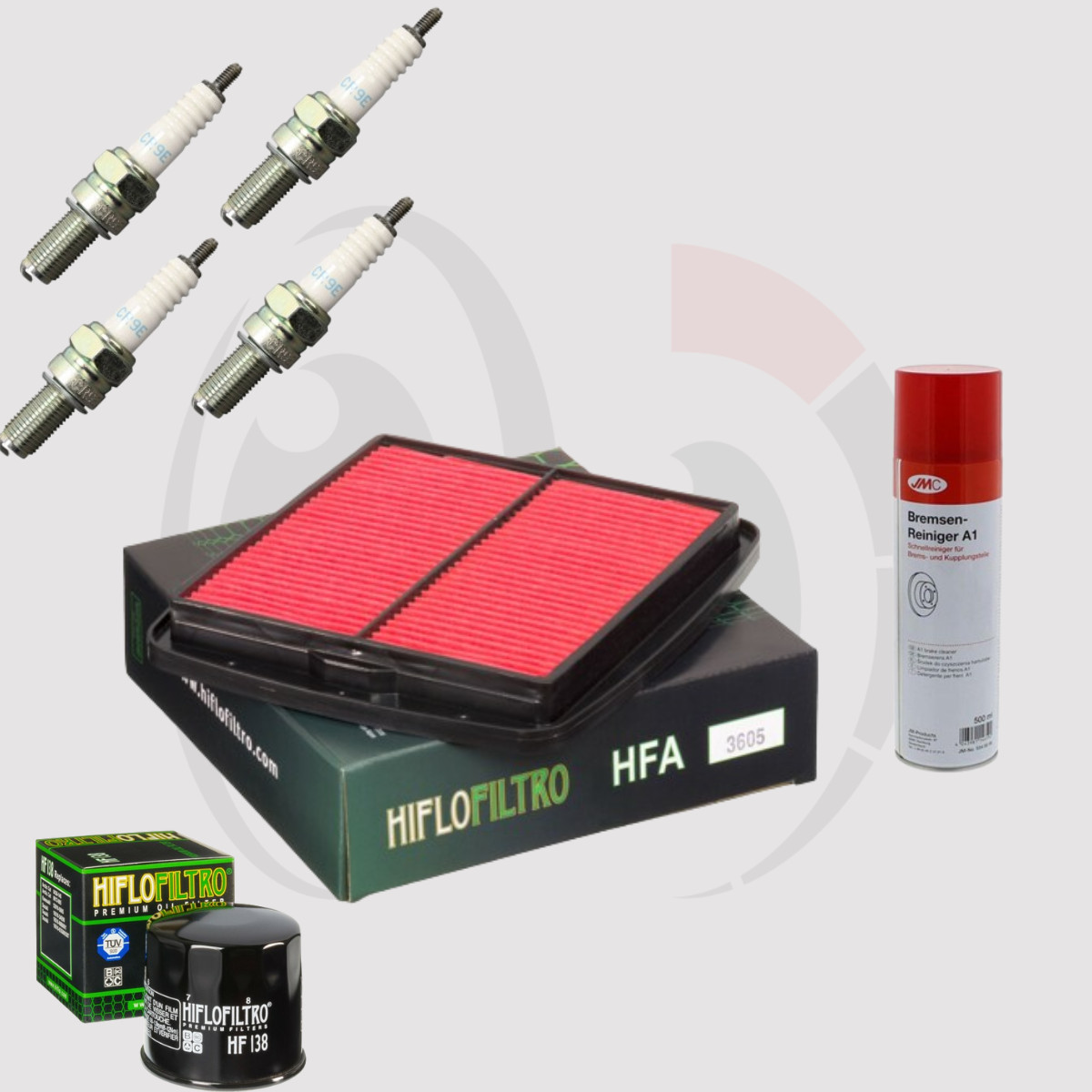 Supprimer les ratés moteur sur GSX-R 750 1994-1995 avec le kit filtres bougies