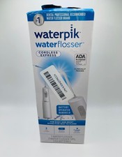 Waterpik WF-02W011 Cordless Express Water Flosser ADA Accepted, Battery Operated
