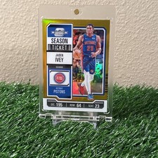 💥2023 Contenders Optic Gold Prizm /10 Jaden Ivey 💥