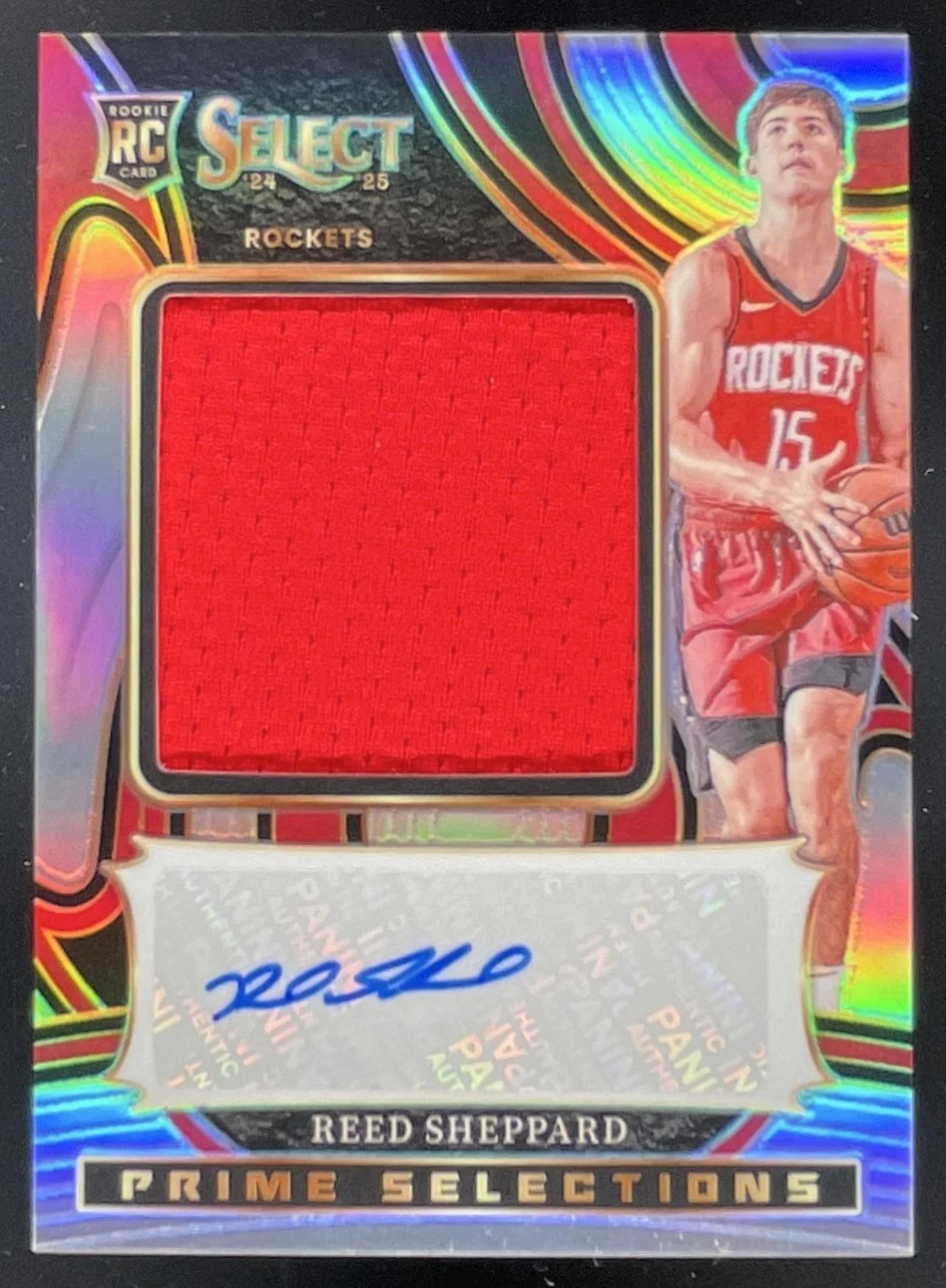 2024-25 Select Prime Selections Signatures #PSS-SHP Reed Sheppard RC Auto /99