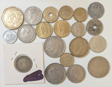Lot of 22 All Different Spanish Spain Coins 1941-1997 5 centimos to 500 pesetas