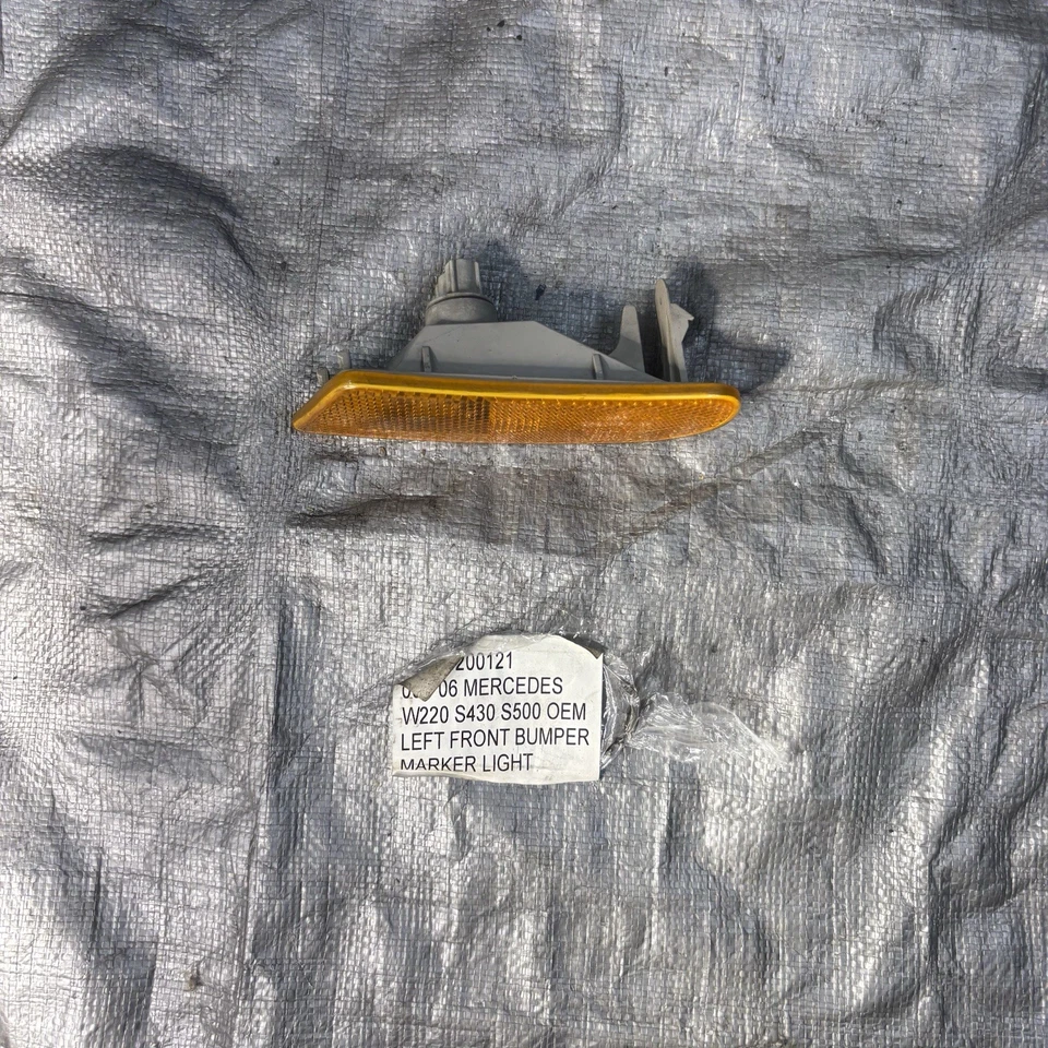 MERCEDES BENZ W220 S430 S500 2000-2006 PARACHOQUES DELANTERO IZQUIERDO LUZ MARCADOR OEM Foto 3 de 4