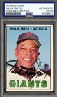 Willie Mays PSA DNA Signed 1967 Topps Autograph