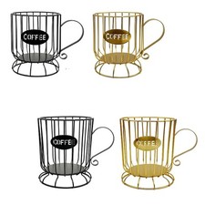 Kaffeepadhalter, Kaffeepad-Organizer-Behälter, Mehrzweck, Kaffeekapselkorb,