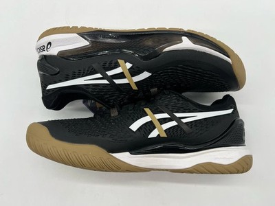  ️NEW Black/Camel ASICS GEL-RESOLUTION Casual Men's Tennis Shoes