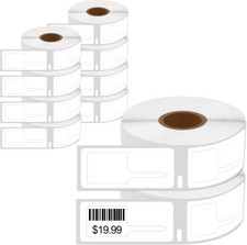 30373 Price tag Thermal Film Labels 7/8" x 15/16" for DYMO Labelwriter 450 4XL