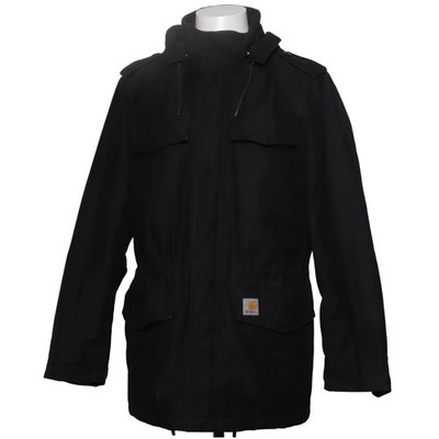 Carhartt WIP, Parka, Herren, Größe: M, model: hickman coat, Schwarz #HCJ